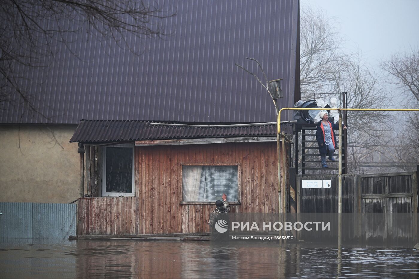 Паводок в Оренбурге | РИА Новости Медиабанк