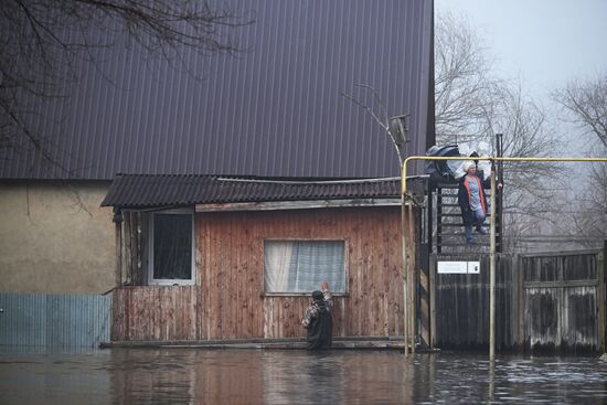 Паводок в Оренбурге