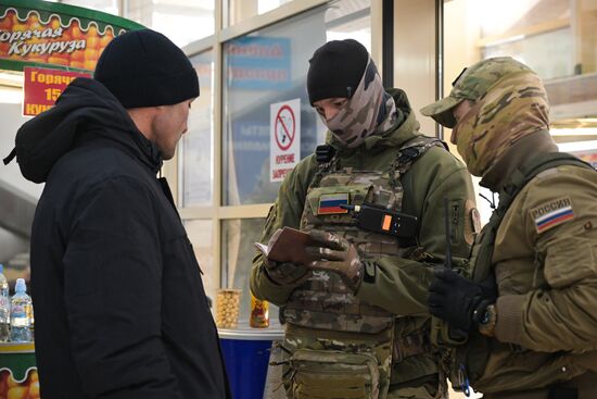 Рейд по проверке документов  воинского учета у мигрантов, получивших гражданство РФ