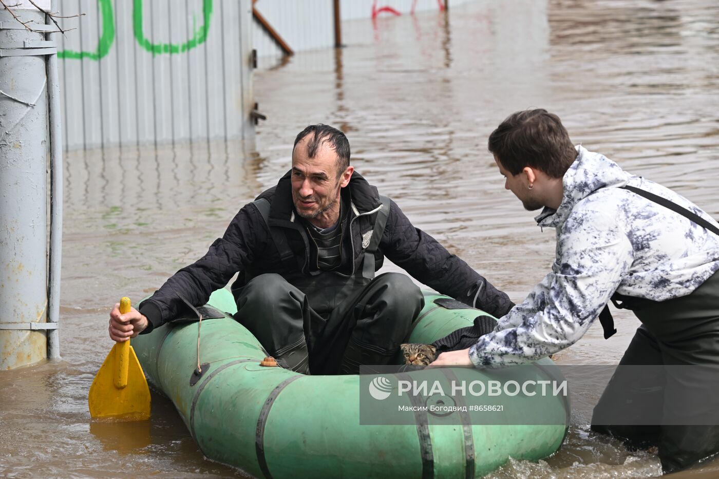 Паводок в Оренбурге