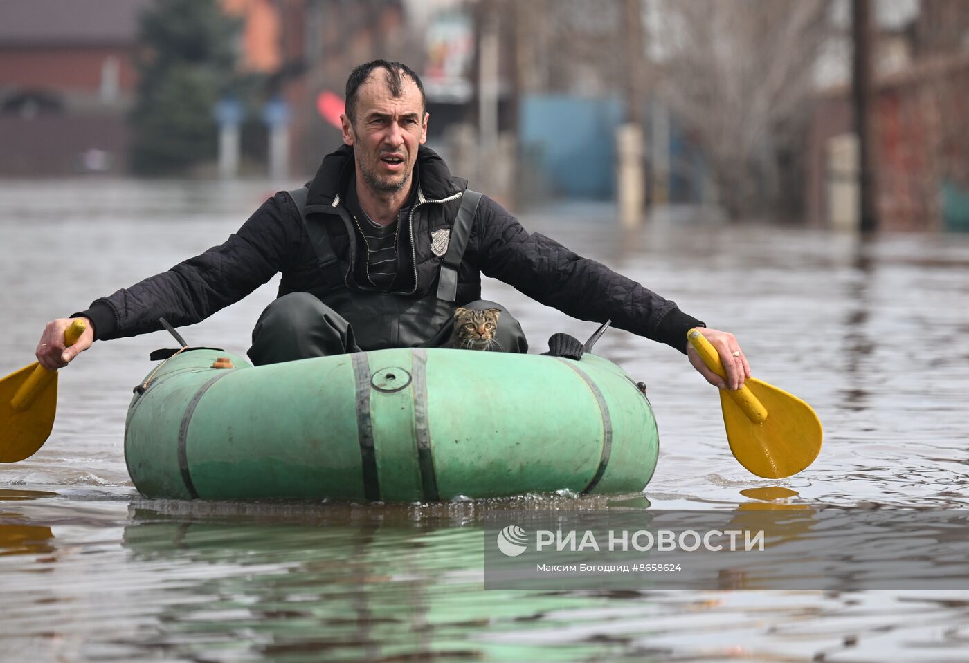 Паводок в Оренбурге