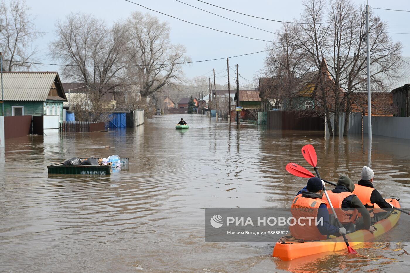 Паводок в Оренбурге