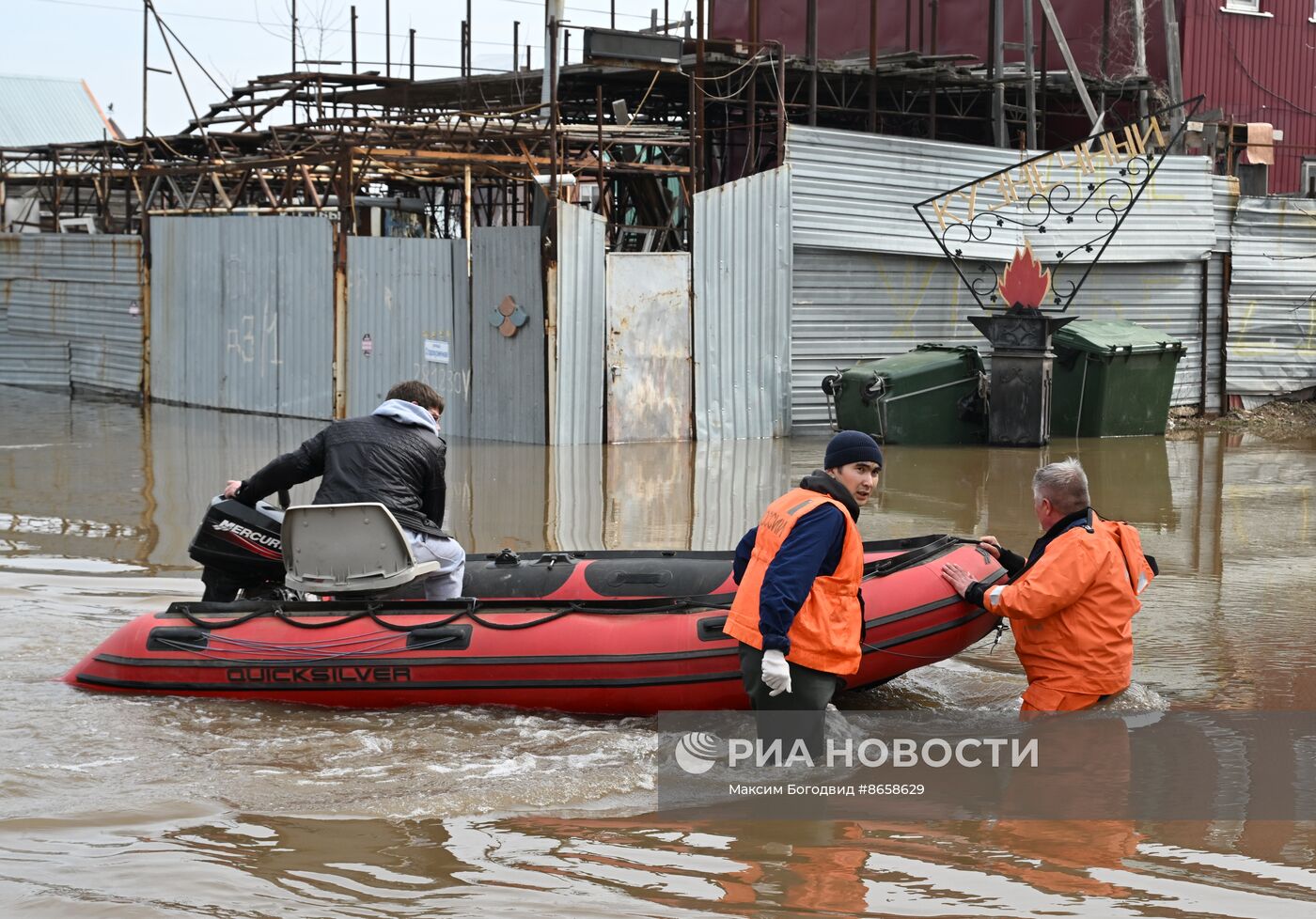 Паводок в Оренбурге