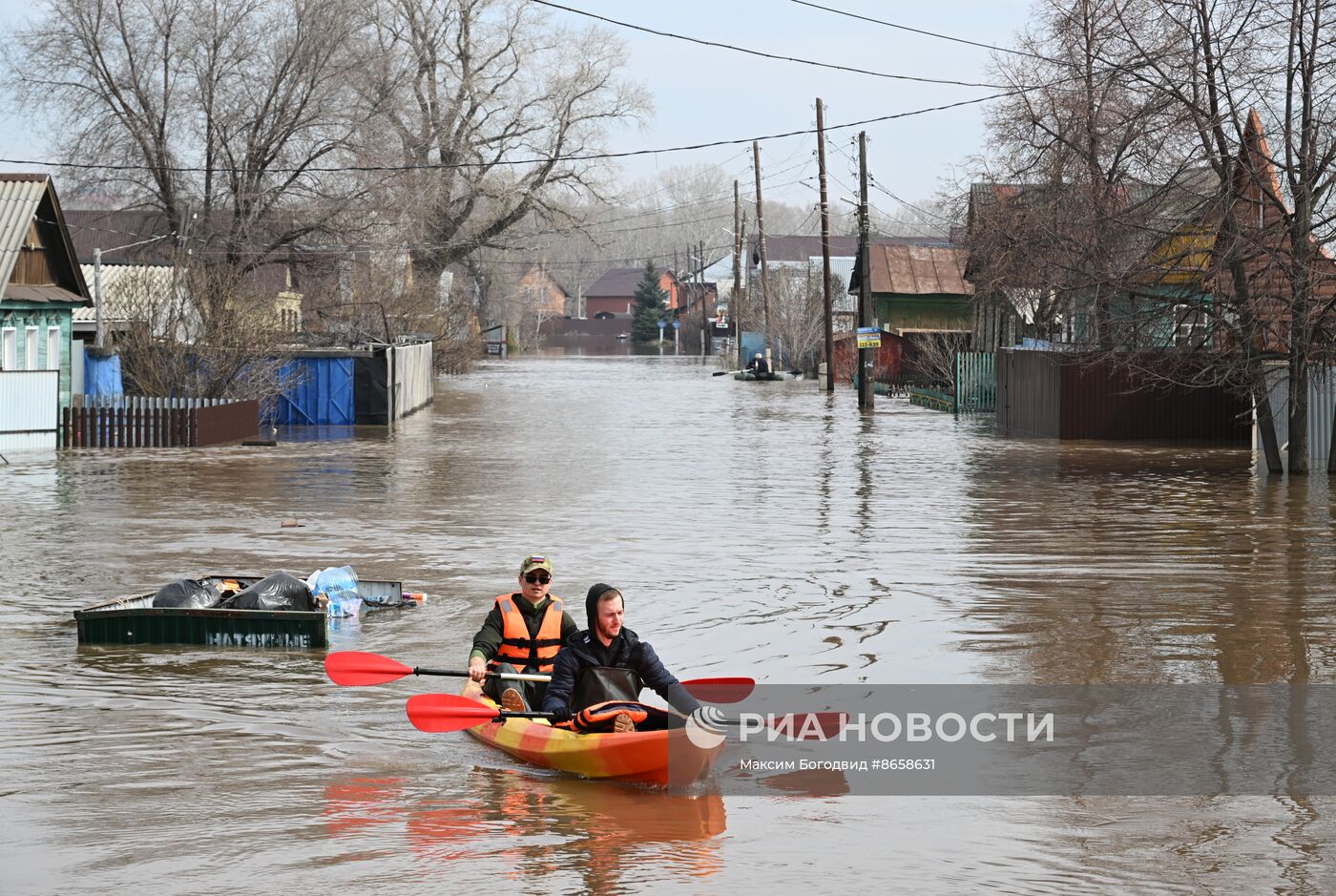 Паводок в Оренбурге