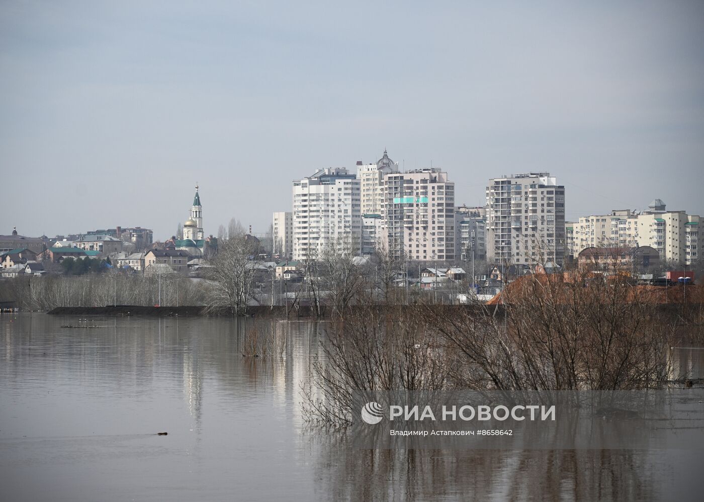 Паводок в Оренбурге