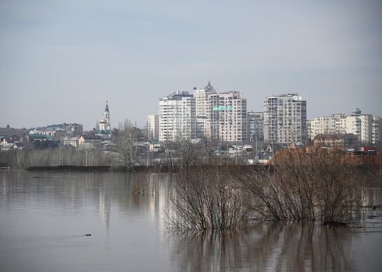 Паводок в Оренбурге