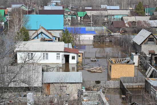 Паводок в Оренбурге