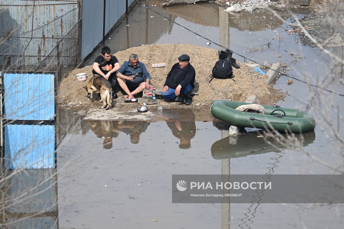 Паводок в Оренбурге