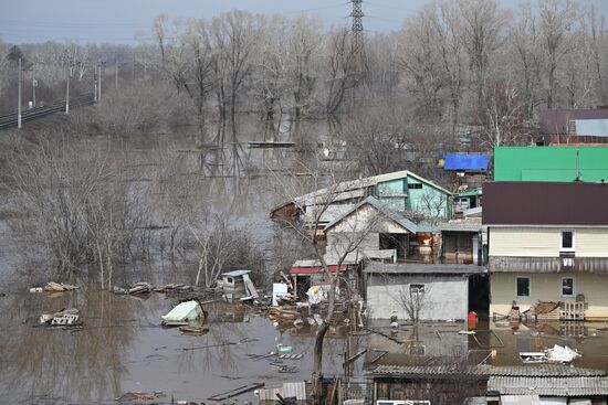 Паводок в Оренбурге