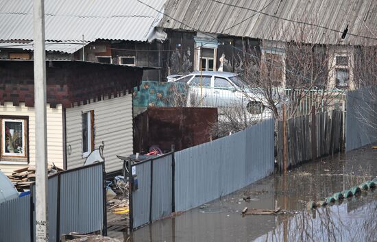 Паводок в Оренбурге