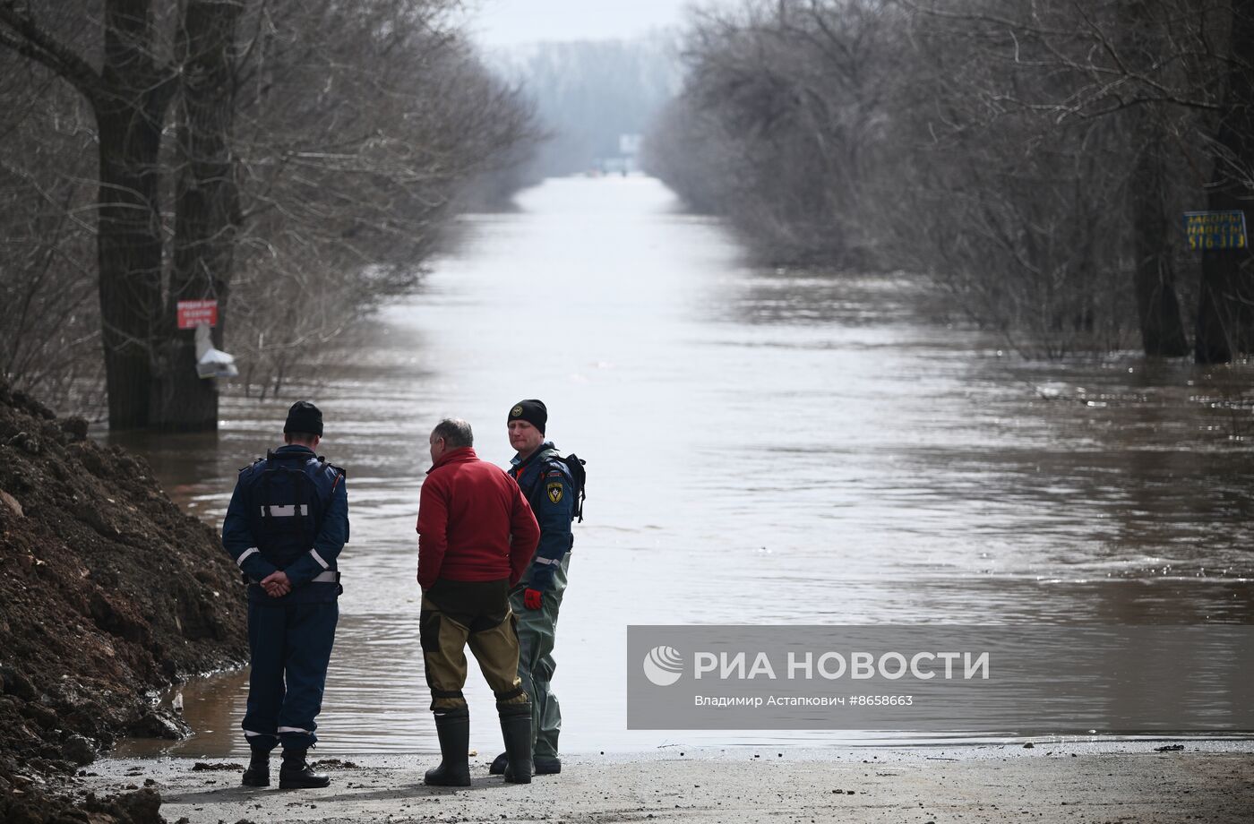 Паводок в Оренбурге