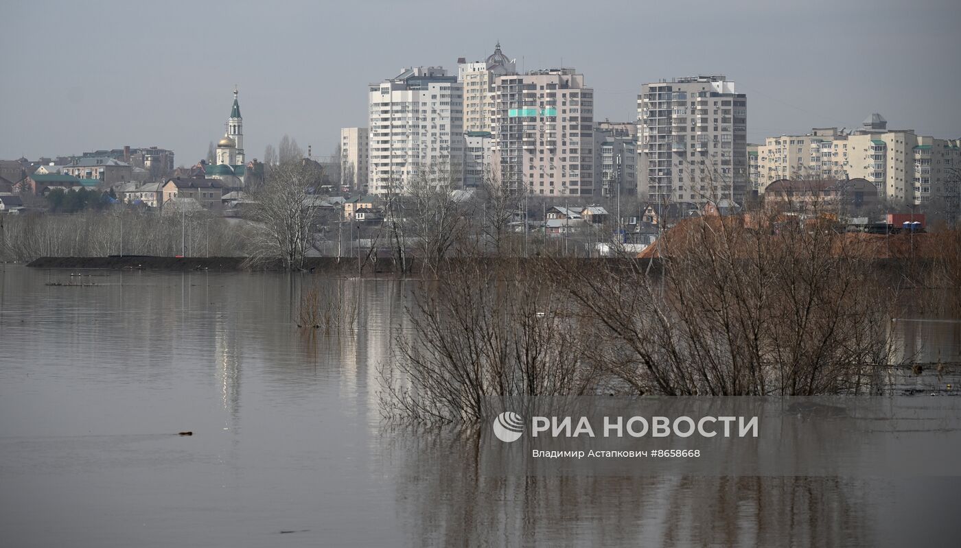 Паводок в Оренбурге