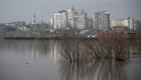 Паводок в Оренбурге