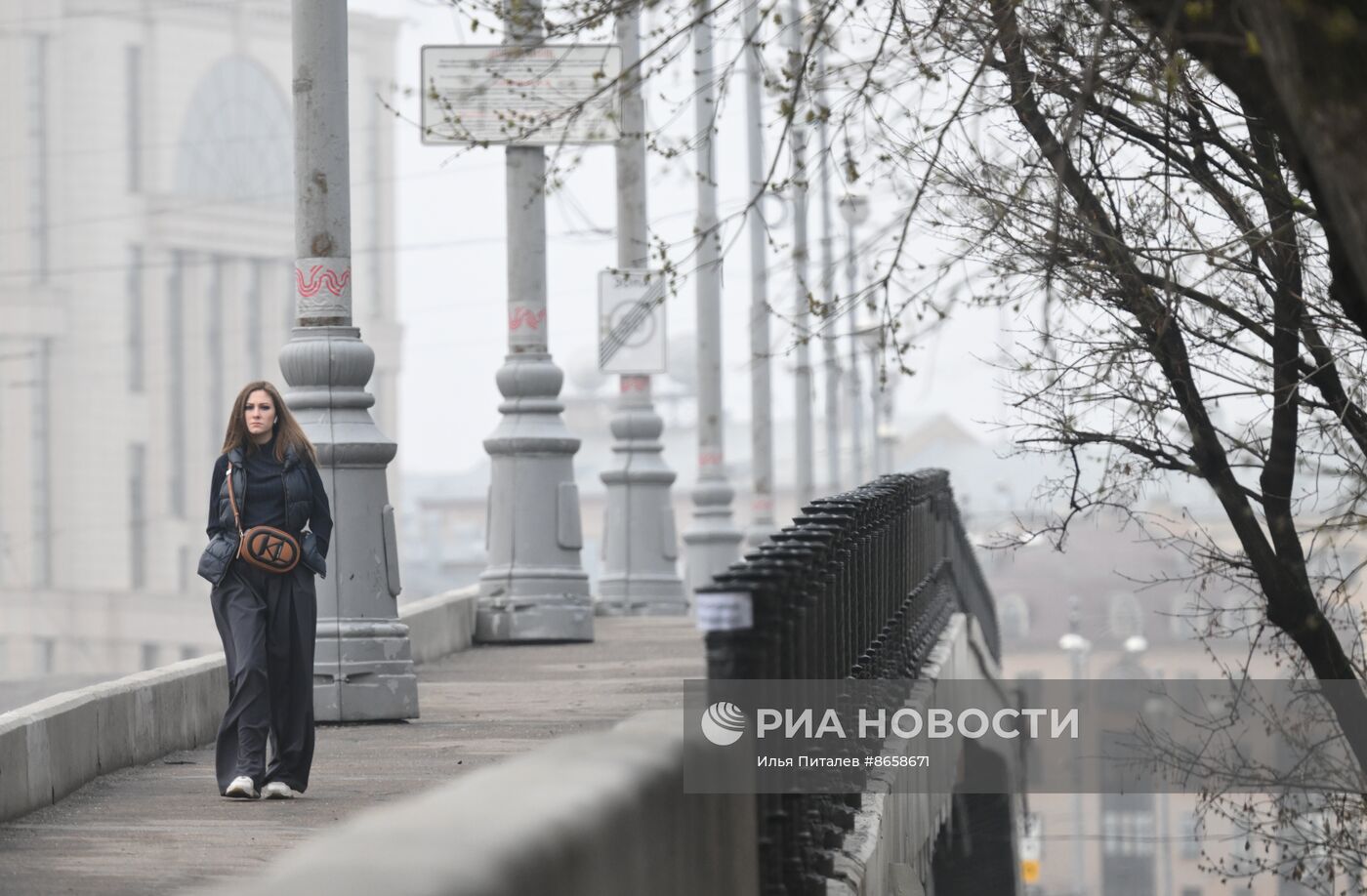 Туман в Москве