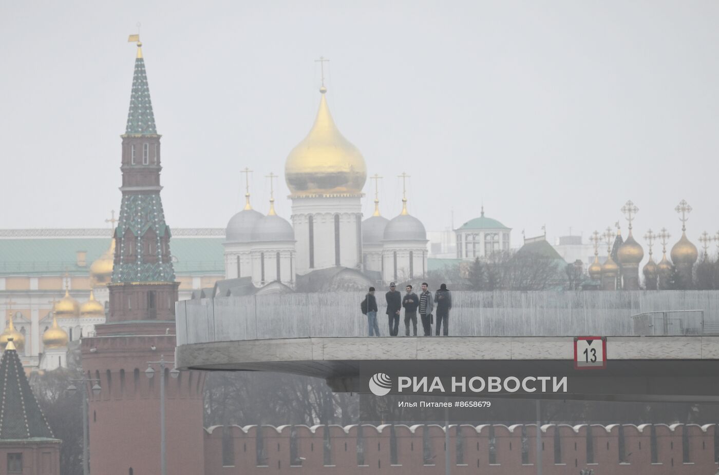 Туман в Москве