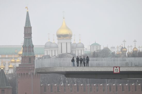 Туман в Москве