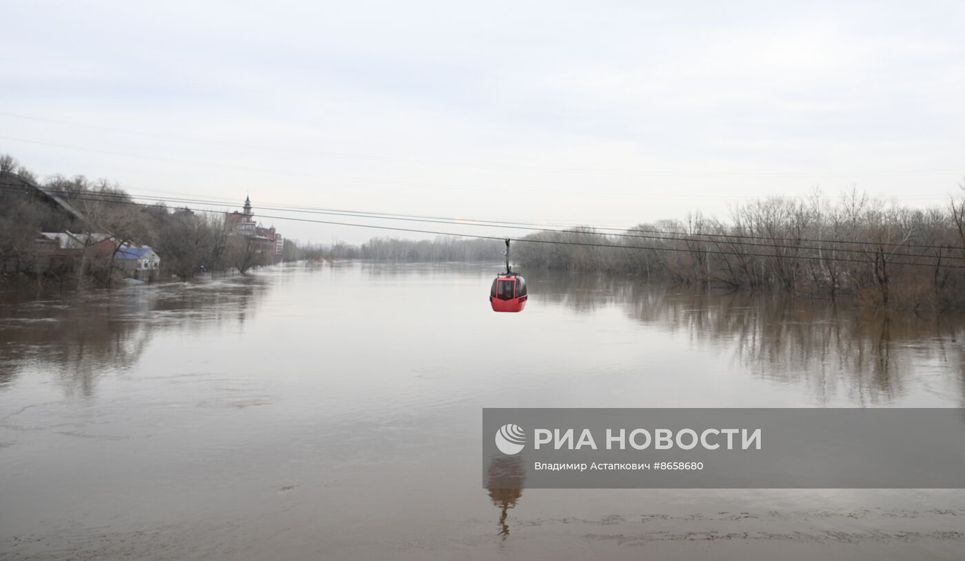 Паводок в Оренбурге