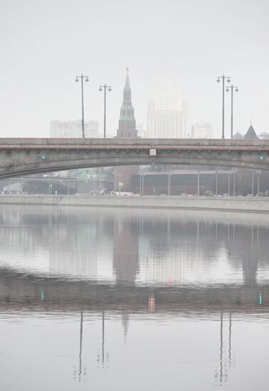 Туман в Москве