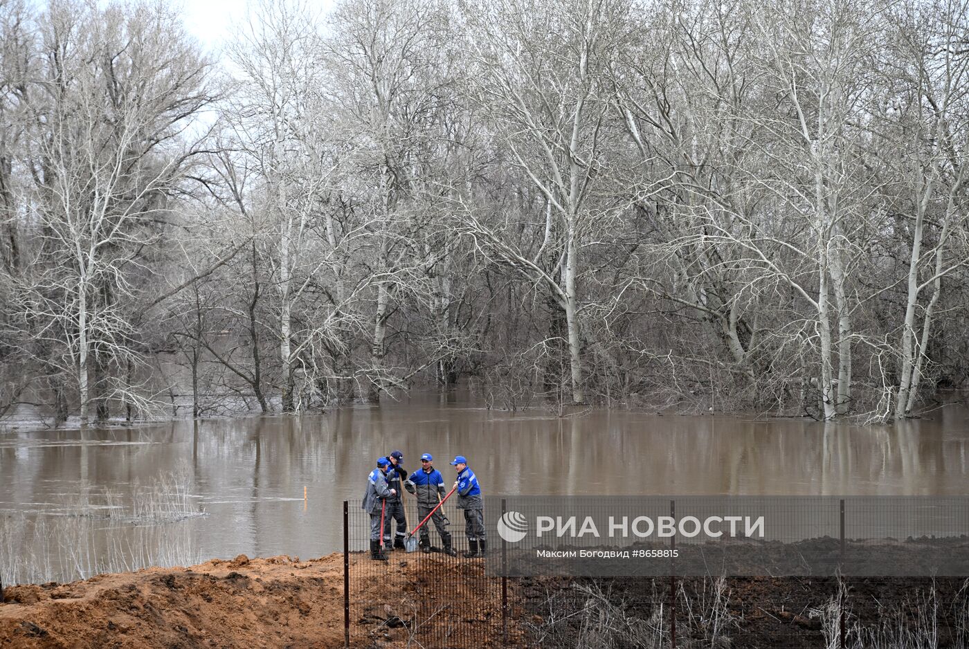 Паводок в Оренбурге