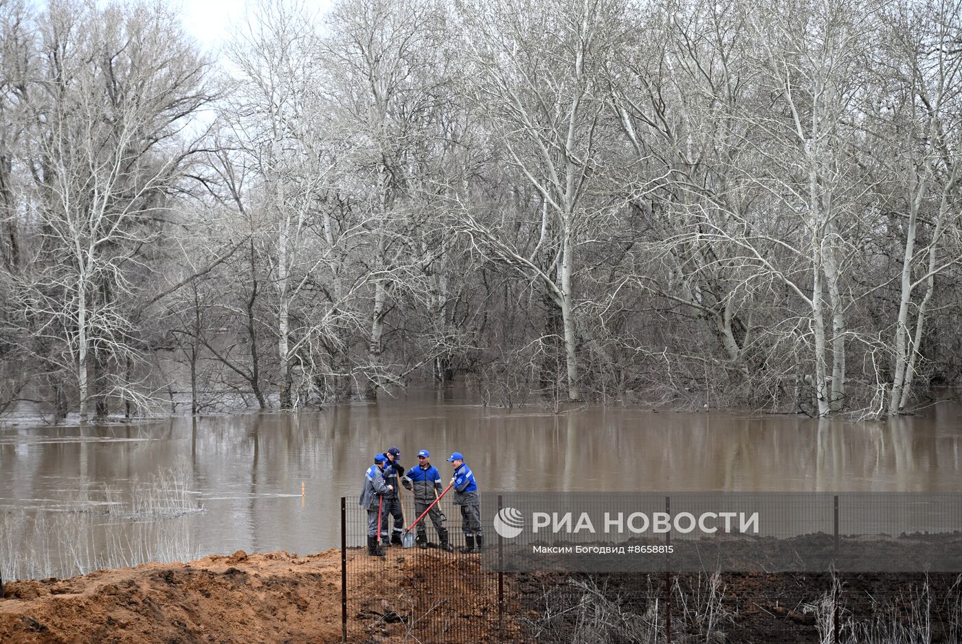 Паводок в Оренбурге