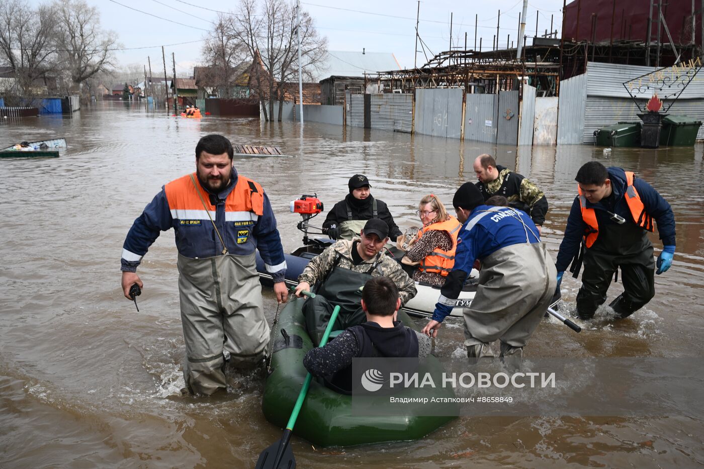 Паводок в Оренбурге