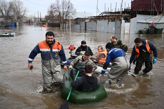 Паводок в Оренбурге