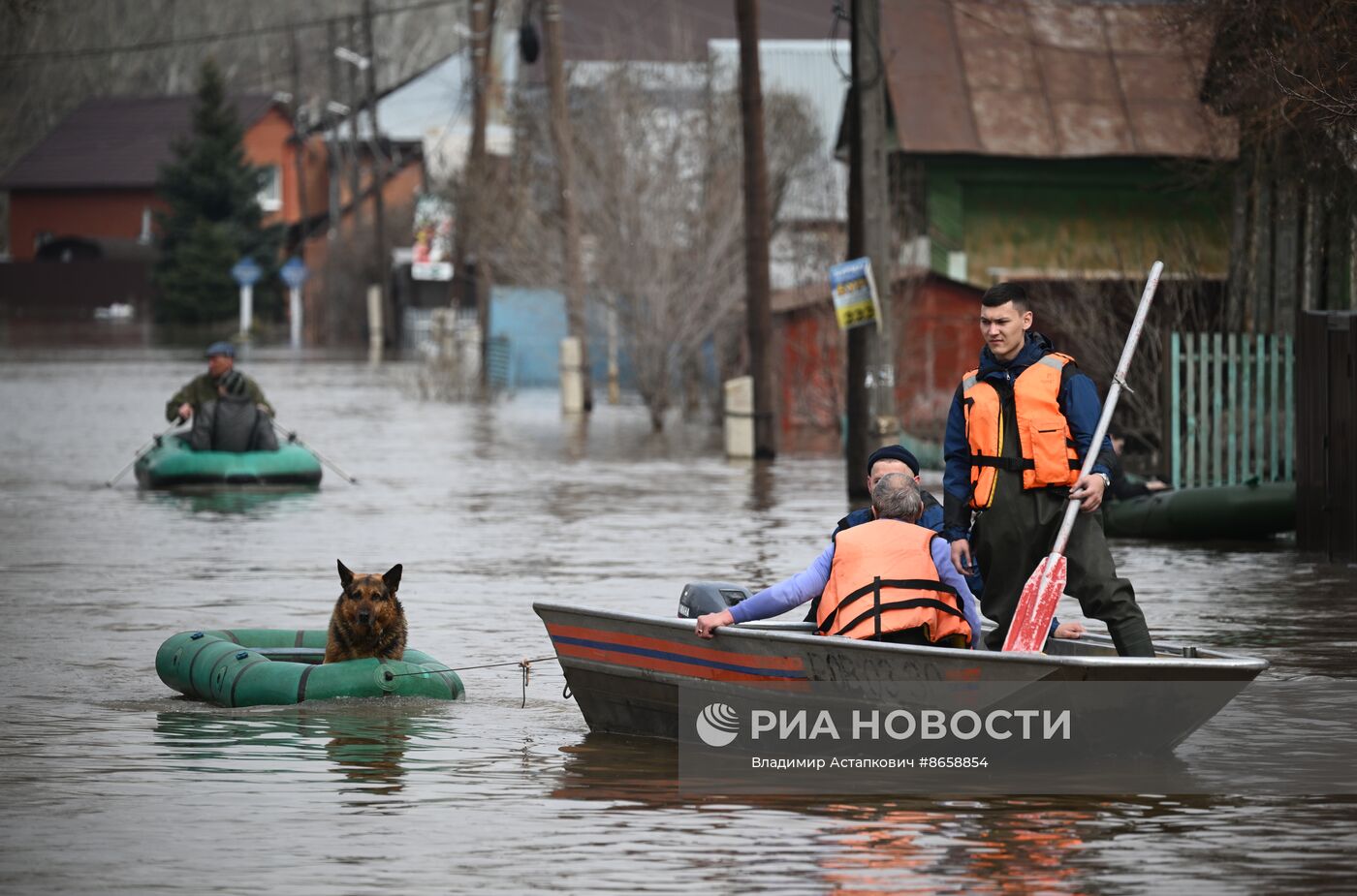 Паводок в Оренбурге