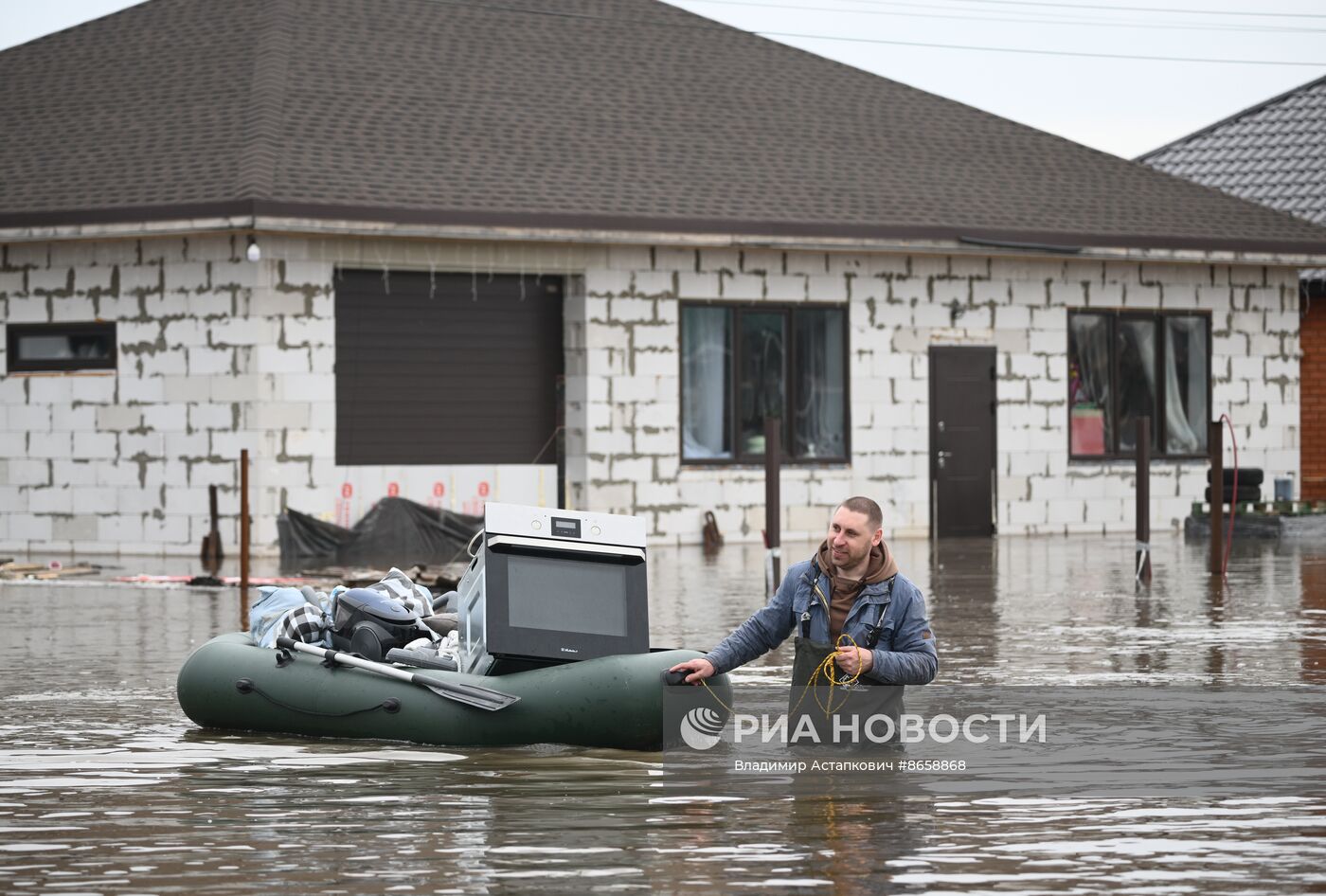 Паводок в Оренбурге