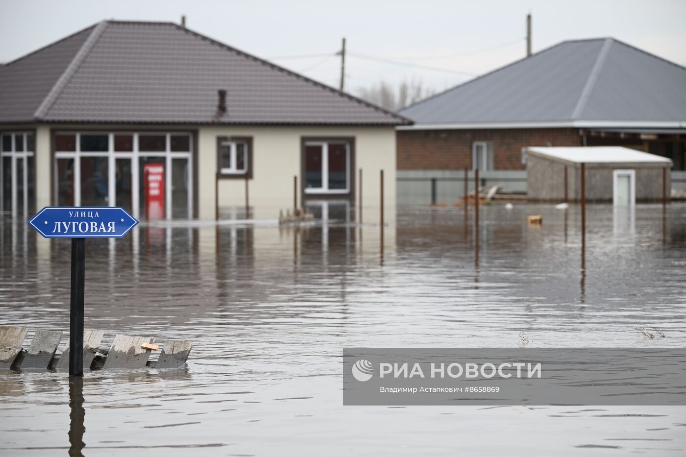 Паводок в Оренбурге