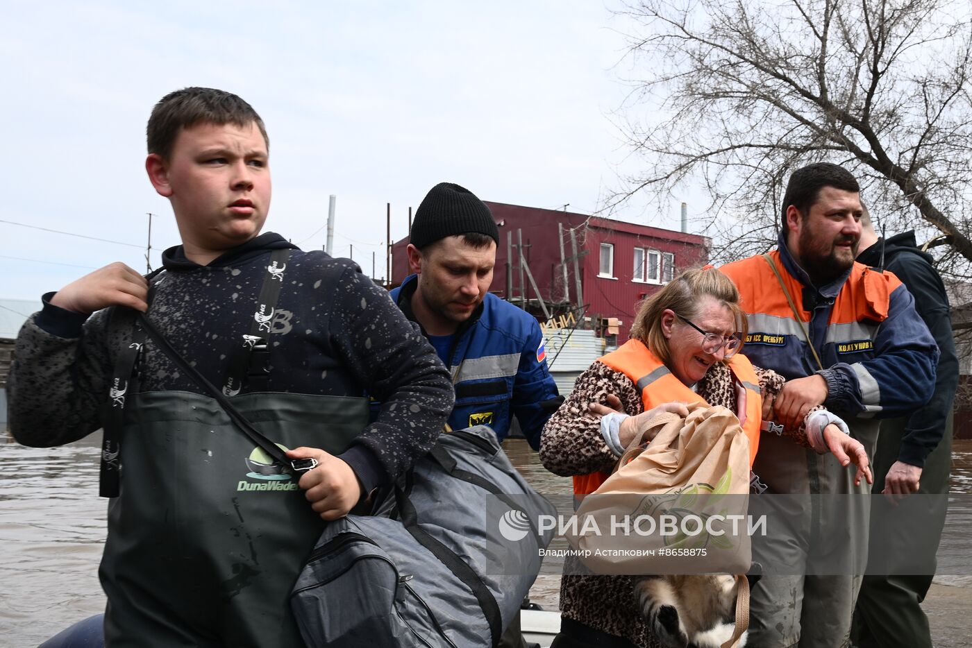 Паводок в Оренбурге