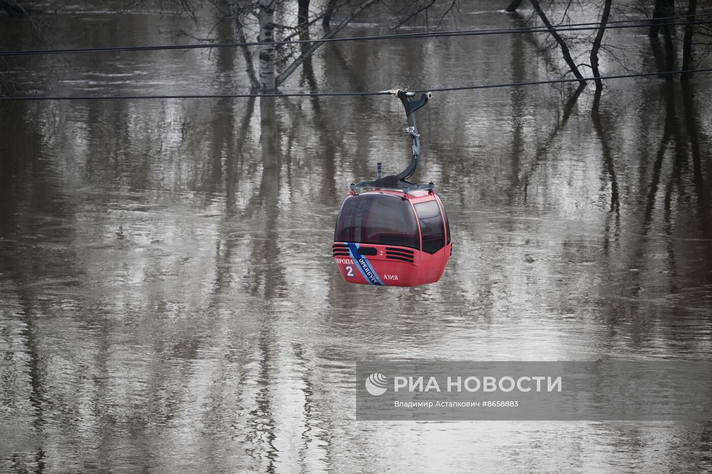 Паводок в Оренбурге