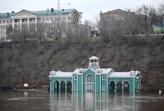 Паводок в Оренбурге