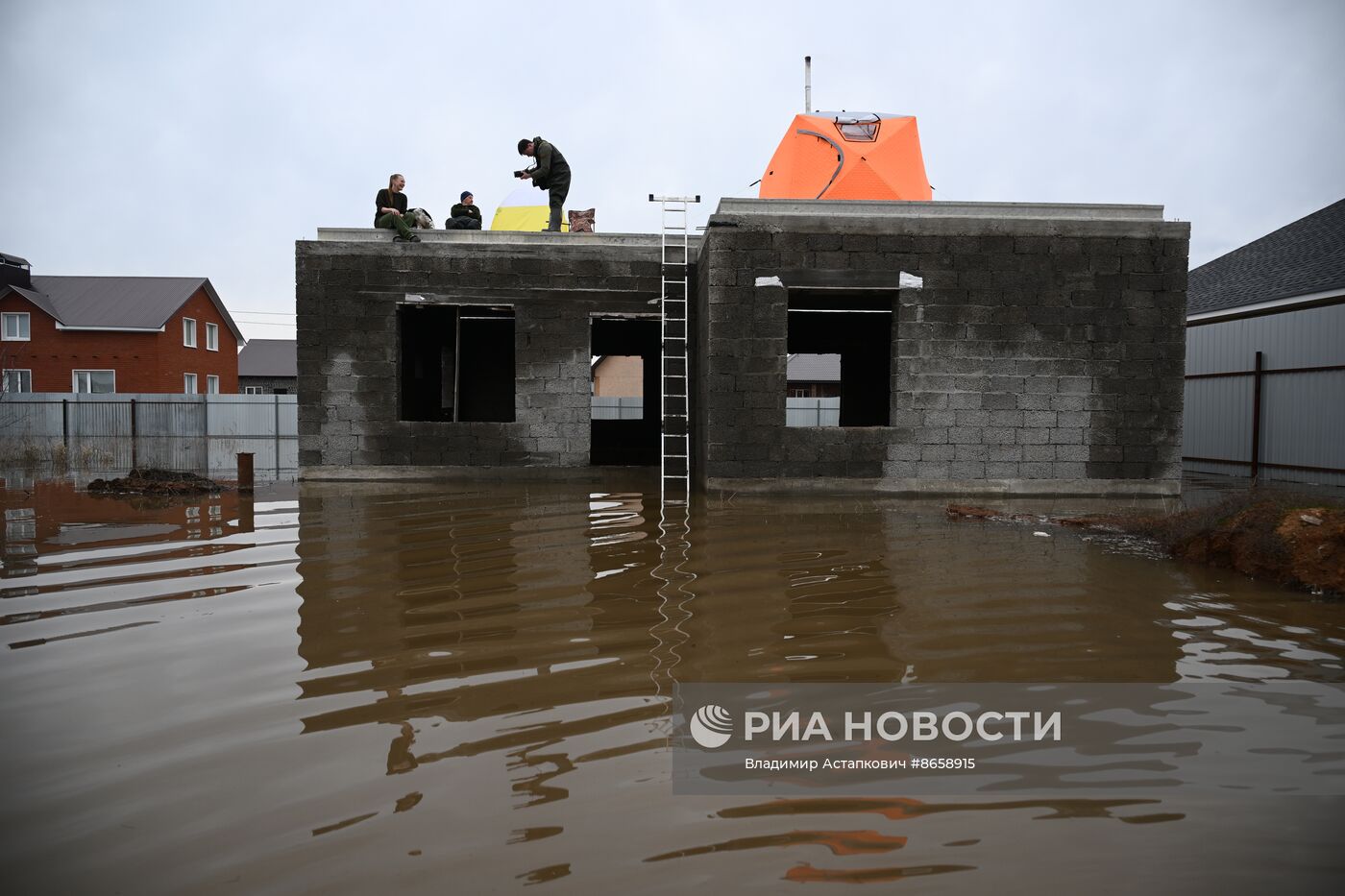 Паводок в Оренбурге