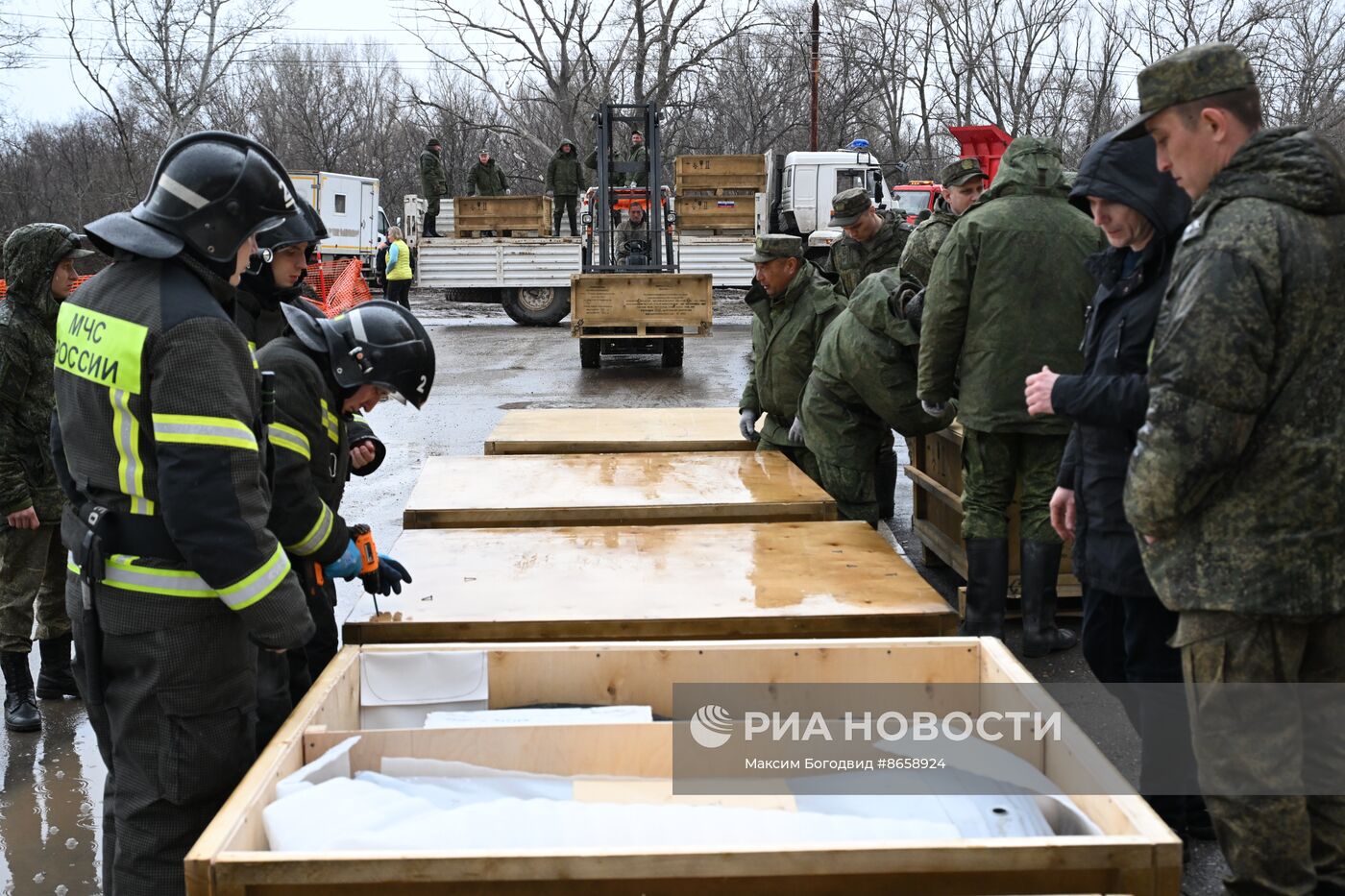 Паводок в Оренбурге