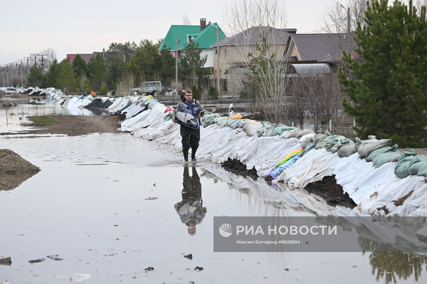 Паводок в Оренбурге