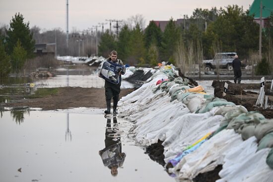 Паводок в Оренбурге