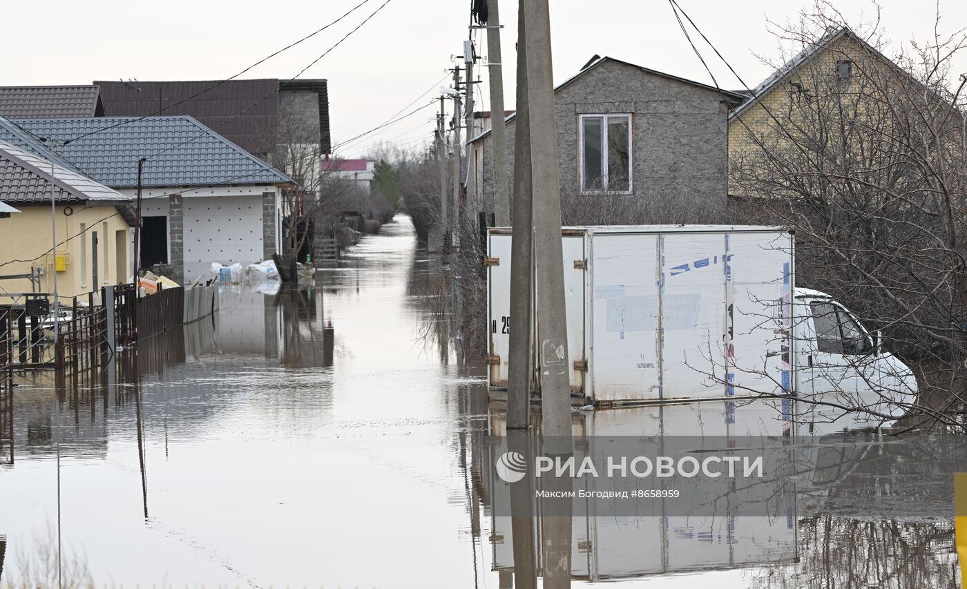 Паводок в Оренбурге