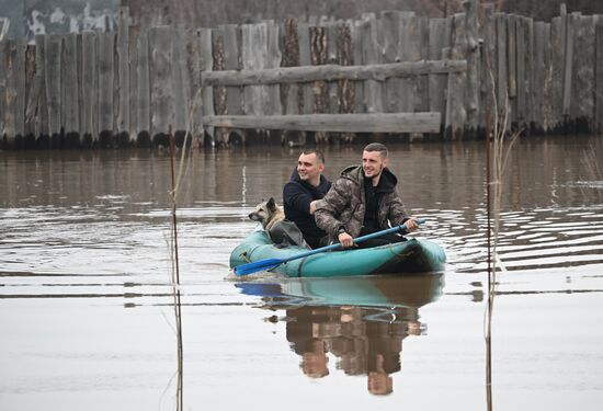 Паводок в Оренбурге