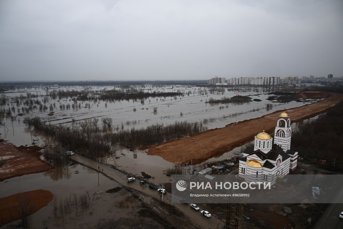 Паводок в Оренбурге