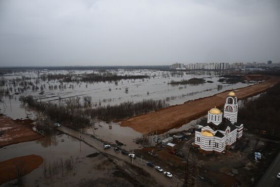 Паводок в Оренбурге