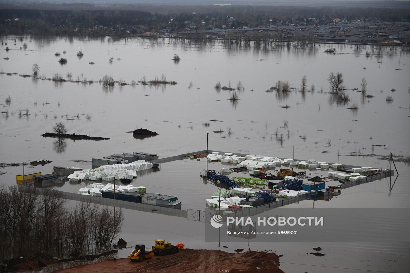 Паводок в Оренбурге