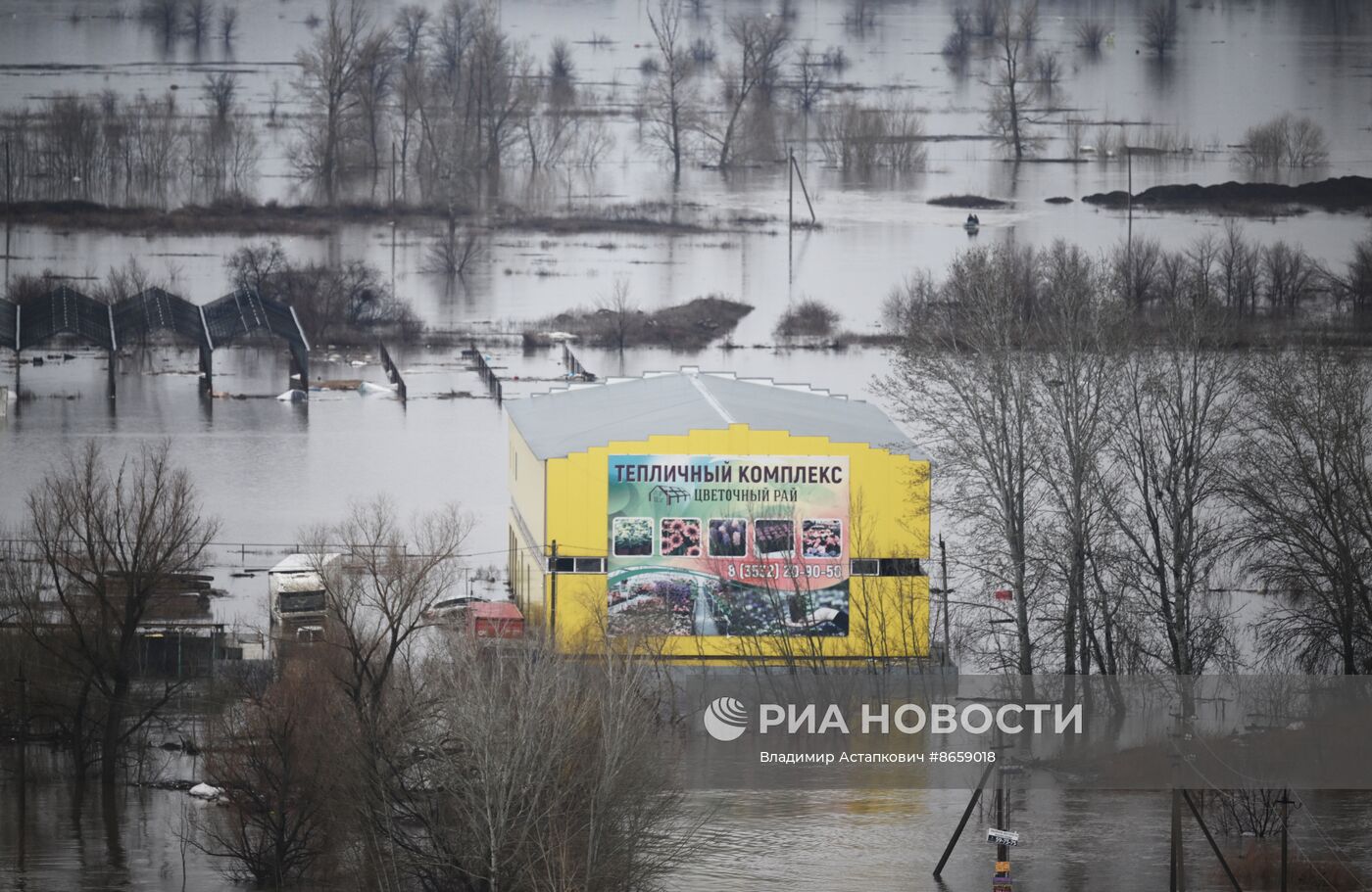 Паводок в Оренбурге