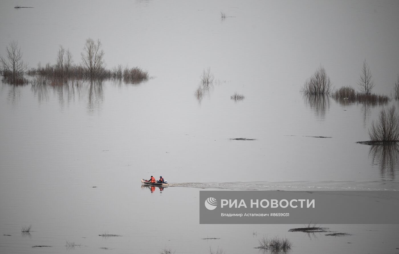 Паводок в Оренбурге