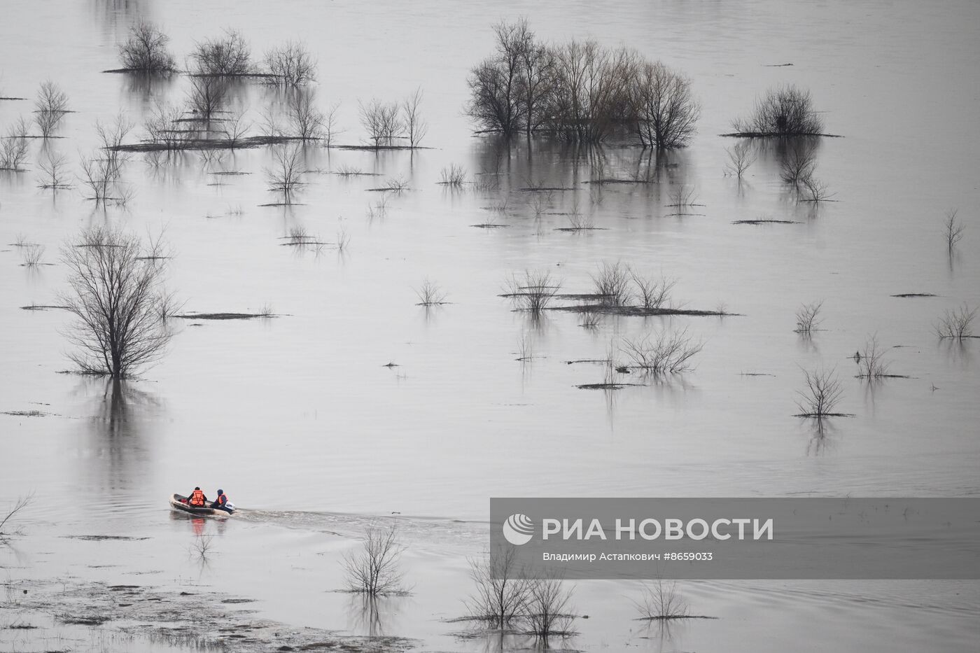 Паводок в Оренбурге