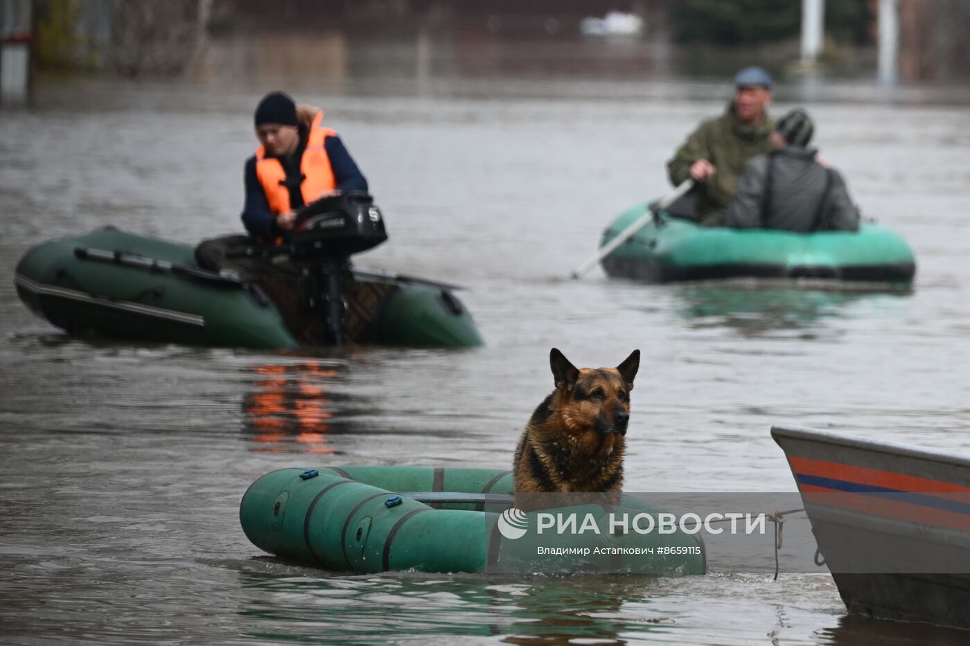 Паводок в Оренбурге