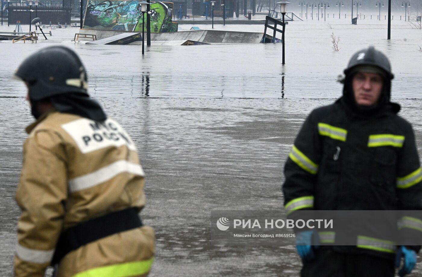 Паводок в Оренбурге