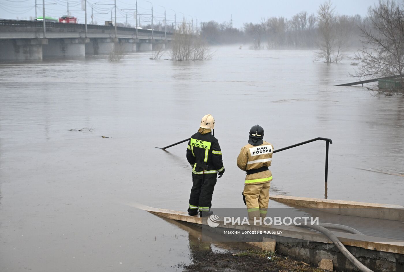 Паводок в Оренбурге