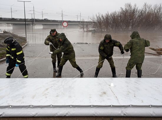 Паводок в Оренбурге