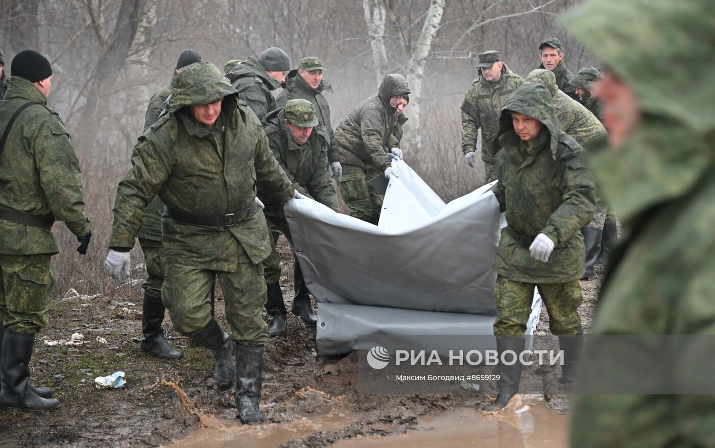 Паводок в Оренбурге