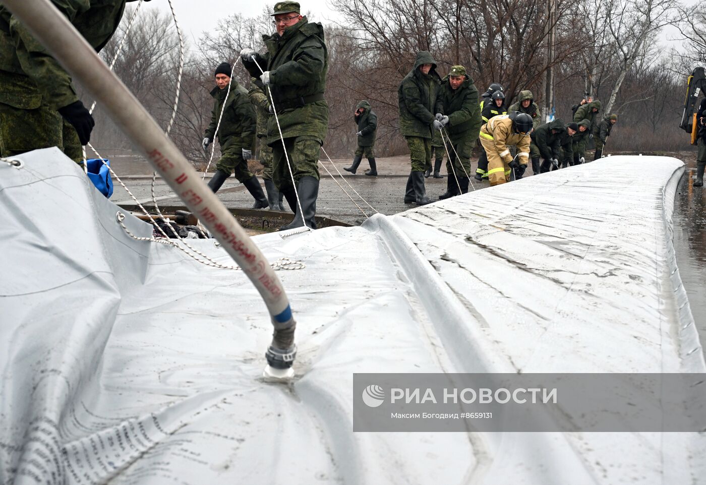 Паводок в Оренбурге